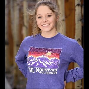FEELING TRIPPY Colorado Long Sleeve Sweater Size XL/Crop